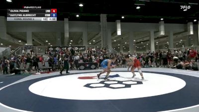 72 lbs Cons. Round 5 - Olivia Pizano, Lehigh Valley Wrestling RTC vs Kaylynn Albrecht, USOPTC/ Titan Mercury Wrestling Club (TMWC)
