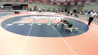 141 lbs Cons. Round 1 - Hunter Lines, Castleton vs Blake Engel, Coe