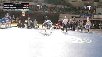 138 lbs Quarterfinal - Brett Eagan, James F. Byrnes vs Gabriel Cromer, Dorman