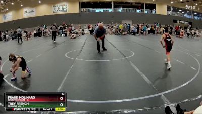 52 lbs Round 1 - Frank Molinaro, SouthWest Elite vs Trey French, Triangle WA