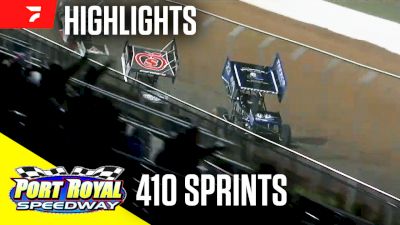 Highlights | 2024 410 Sprints at Port Royal Speedway 4/13/24