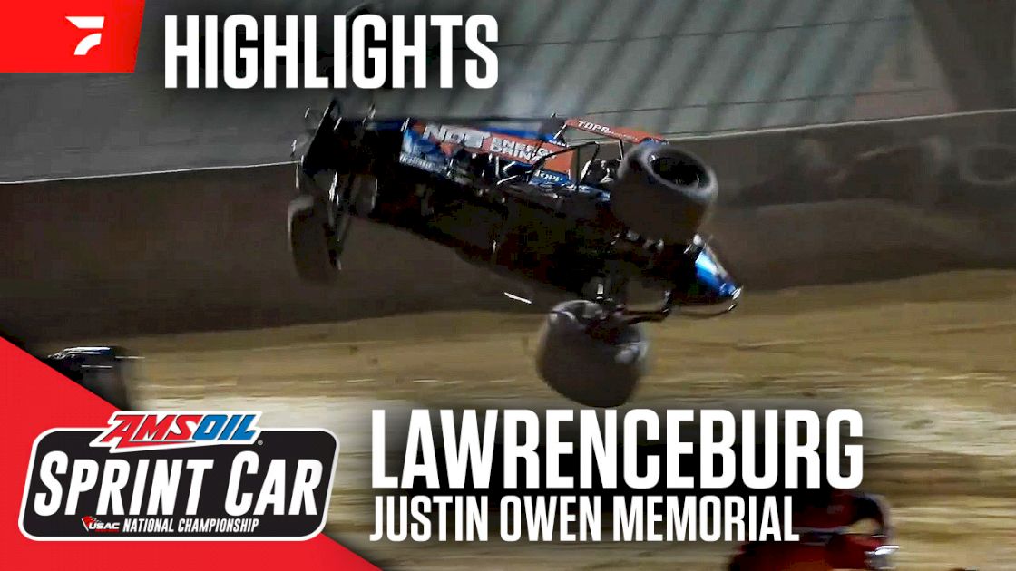 USAC Justin Owen Memorial at Lawrenceburg Highlights