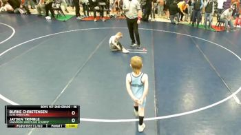 46 lbs 1st Place Match - Burke Christensen, Elite Wrestling vs Jayden Trimble, Sanderson Wrestling Academy