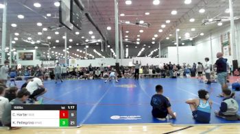 100 lbs Rr Rnd 1 - Colin Harter, Ride Out vs Kurt Pellegrino, Shore Thing WC