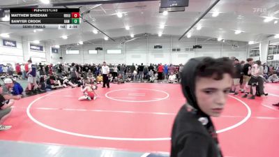 90 lbs Semifinal - Matthew Sheehan, Rogue Wrestling Club-MS vs Sawyer Crook, BAM Training Center-MS