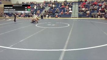 141 lbs Quarterfinal - Carter Nix, Clackamas Community College vs Matix Cooklin, Eastern Oregon University (OR)
