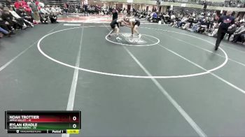 145 lbs Round 3 (4 Team) - Noah Trottier, Apple Valley vs Rylan Kradle, Glenbard North