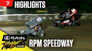 Highlights | 2024 Kubota High Limit Racing at RPM Speedway