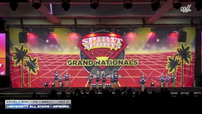 University All Stars - INFERNO [2026 L1 Mini - D2 - Small Day 3] 2026 Spirit Sports Grand Nationals