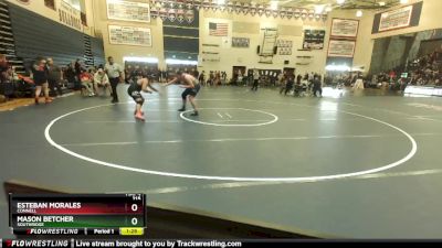 215 lbs Champ. Round 1 - Esteban Morales, Connell vs Mason Betcher, Southridge