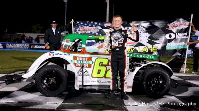 Keelan Harvick Scores Legends Win After Double-Duty Night At New River