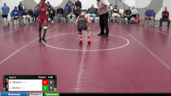 95 lbs Round 1 (8 Team) - Covyn Shelton, Legacy Red vs Jarraeu Walker, Dundee Wrestling (MI)
