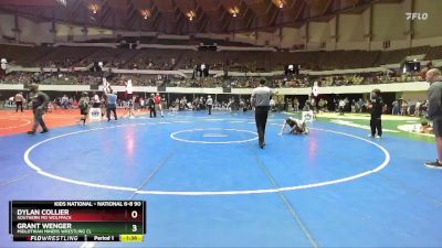 National 6-8 90 Semifinal - Grant Wenger, Midlothian Miners Wrestling Cl vs Dylan Collier, Southern MD Wolfpack