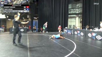 70 lbs 1st Place Match - Everett Brown, Groundwork Wrestling Club vs Tripp Wood, Greater Heights Wrestling