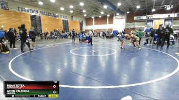 157 lbs Cons. Round 2 - Noah Zotea, Fountain Valley vs Aiden Valencia, Hesperia