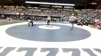 175 lbs Champ. Round 1 - Dresden Beard, Andover HS vs Coleman Garrett, Leavenworth HS