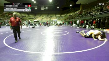 215 lbs Semifinal - Stryker Conley, Frontier vs Adan Castillo, Clovis