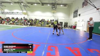 184 lbs Cons. Round 2 - Rabih Badrani, Palomar College vs Robert Felipe, Lemoore College