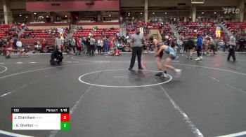 100 lbs Cons. Round 4 - Gavin Shelton, Victory Wrestling vs Jared Grantham, Maize Wrestling Club