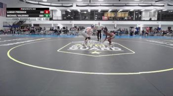 141 lbs Cons. Round 2 - Lamar Freeman, Heidelberg vs Michael Valerino, Case Western Reserve