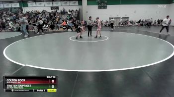 90 lbs Quarterfinal - Tristen Dupriest, Sly Fox Wrestling vs Colton Foos, Nixa Wrestling