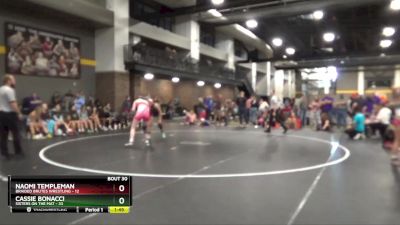 148 lbs Round 4 (16 Team) - Cassie Bonacci, Sisters On The Mat vs Naomi Templeman, Braided Brutes Wrestling