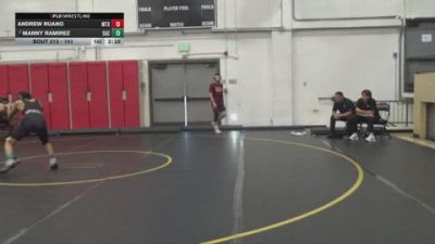 141 lbs Cons. Semi - Andrew Ruano, Mt. Sac vs Manny Ramirez, Santa Ana College