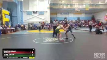 165 lbs Champ. Round 1 - Luke Spoor, St Marks H S vs Dalton Rewis, McKean H S