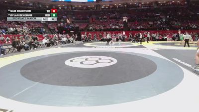 215 lbs 3rd Place Match - Dylan Benedum, Mogadore vs Sam Bradford, West Liberty-Salem