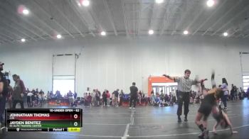 62 lbs Quarterfinal - Johnathan Thomas, C2x vs Jayden Benitez, KC Elite Training Center