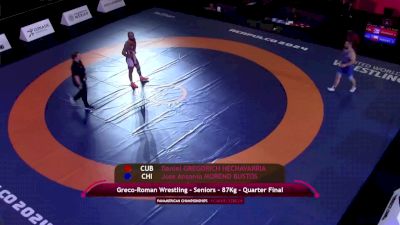 87 kg Quarterfinal - Spencer Woods, USA vs Carlos Munoz, COL