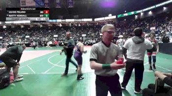 180 lbs Champ. Round 1 - Jacob Peluso, AWC1 vs Matty Kendall, MFW3