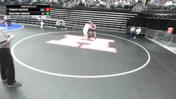 6A 285 lbs Cons. Round 2 - Tomasi Hasson, Davis vs Brayden Freitas, Riverton
