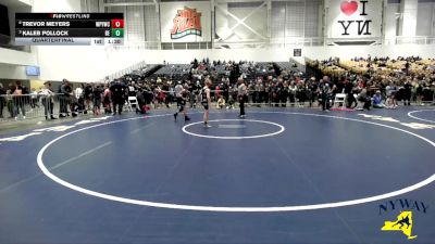 85 lbs Quarterfinal - Kaleb Pollock, Brawler Elite vs Trevor Meyers, Whitney Point Youth Wrestling Club