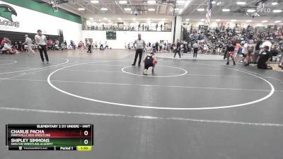 Round 1 - Shipley Simmons, Shelton Wrestling Academy vs Charlie Pacha, Marysville Kids Wrestling