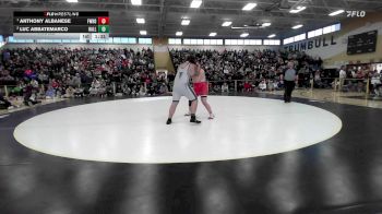 285 lbs Final - Anthony Albanese, Fairfield Warde vs Luc Abbatemarco, Hall