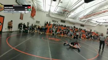 190B Round 4 - Haeden Blair, Thermopolis vs Zack Kuntz, Greybull/Riverside