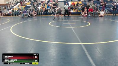 175 lbs Semifinal - Ari Skov, Sequim vs Silas Klontz, East Jefferson