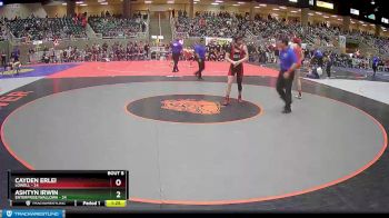 162 lbs Semis & 1st Wrestleback (8 Team) - Cayden Erlei, Lowell vs Ashtyn Irwin, Enterprise/Wallowa