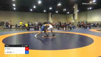 63 kg 5th Place - Austin Keal, Arkansas RTC vs Jakob Murillo, Unattached