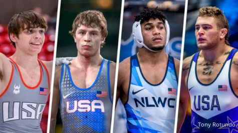 Top 5 First Round Matches At The Olympic Wrestling Trials - Men's Freestyle