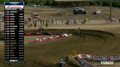 Ryan Dungey Hits The Dirt During 450 Moto 2 | Fox Raceway II National