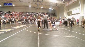 43-46 lbs Rr Rnd 2 - Stetson Manuel, Newkirk Takedown Club vs Ross Shimonek II, Pawhuska Elks Takedown