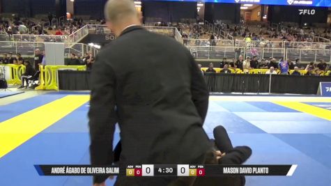 Mason David Planto vs André Ágabo De Oliveira Salim 2025 Pan Jiu Jitsu IBJJF Championship