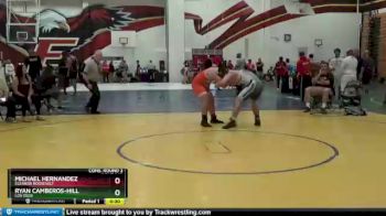 220 lbs Cons. Round 2 - Michael Hernandez, Eleanor Roosevelt vs Ryan Camberos-Hill, Los Osos