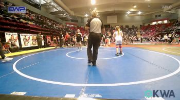 105-115 lbs Rr Rnd 1 - Aubrey Gomez, Tulsa Blue T Panthers vs Katherine Lupardus, ALL AMERICAN WRESTLING CLUB