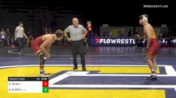 165 lbs Quarterfinal - Chase Straw, Iowa State vs Shane Griffith, Stanford