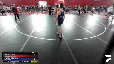 120 lbs Champ. Round 1 - Evan Fahey, RT Elite Wrestling vs Kaden Brazeau, Wisconsin