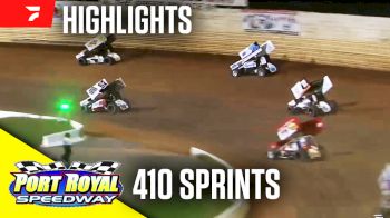 Highlights | 2024 410 Sprints at Port Royal Speedway 4/20/24