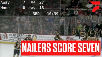 Wheeling Nailers Score Seven To Even ECHL Playoff Series Against The Indy Fuel